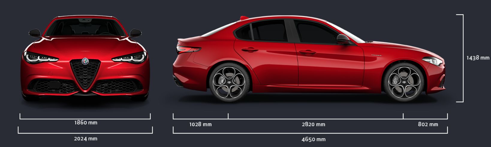 Alfa Giulia Dimensions